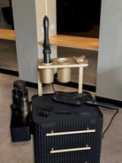 Onyx & Champagne Gold - Pro Stylist Trolley Salon Tools